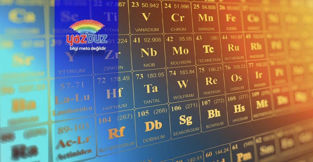 metal yarı metal ve ametal
