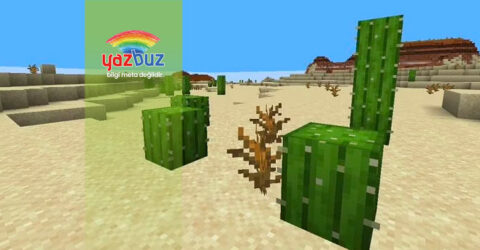 Minecraft Yeşil Boya Yapımı
