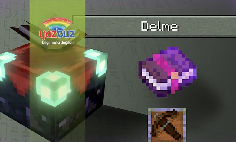 Minecraft delme büyüsü ne işe yarar
