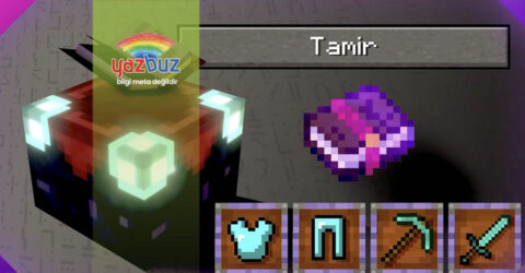 Minecraft tamir büyüsü ne işe yarar