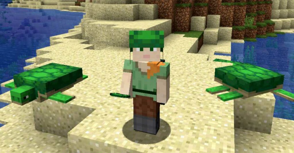 Minecraft Kaplumbağa Ne Yer?